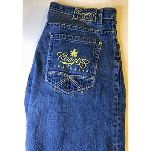Coogi Australia Embroidered Denim Shorts‎ Size 40